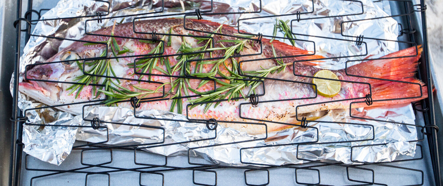 Grilled Whole Gulf Snapper