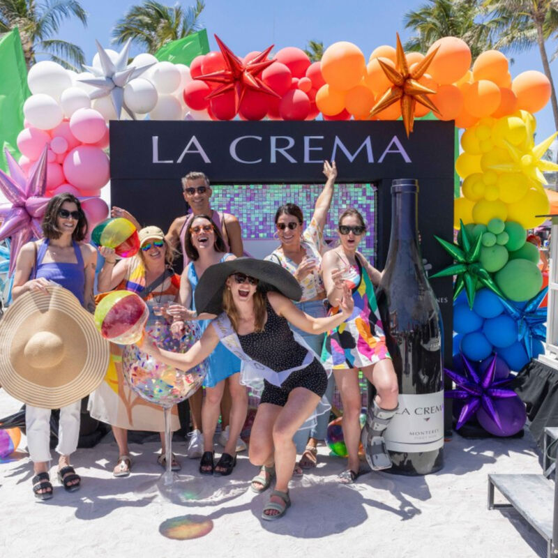 La Crema Miami Beach pride La Crema Miami Beach pride