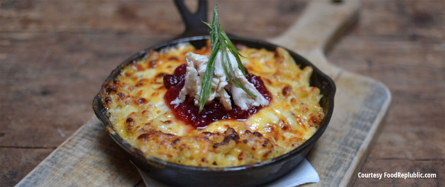 Leftover Thanksgiving Macaroni and Cheese