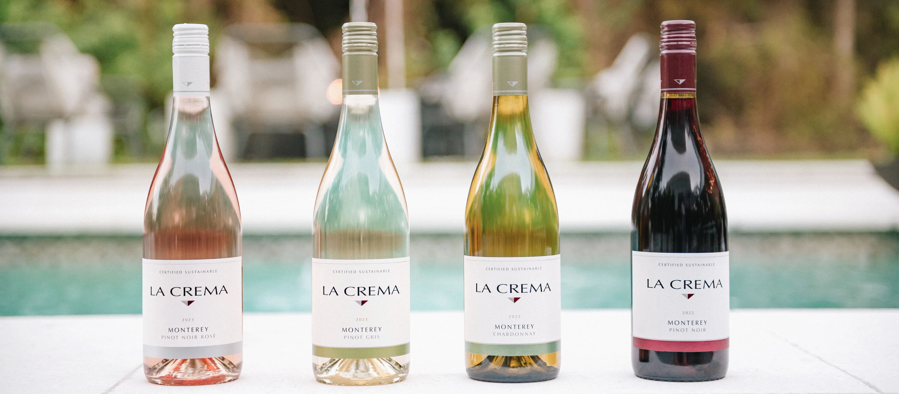 La Crema wine lineup