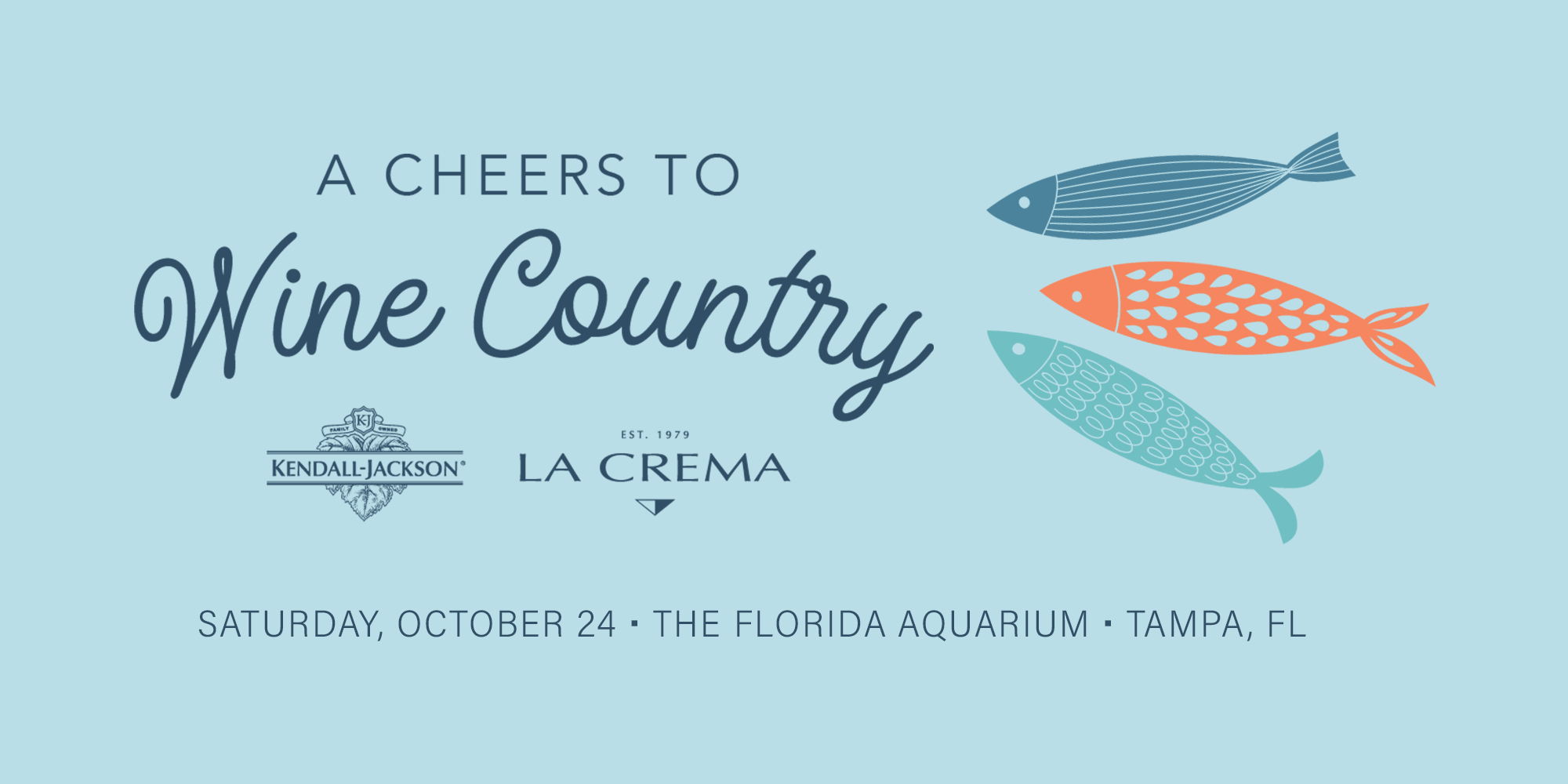 Join us in Tampa, CA for a Cheers to Wine County