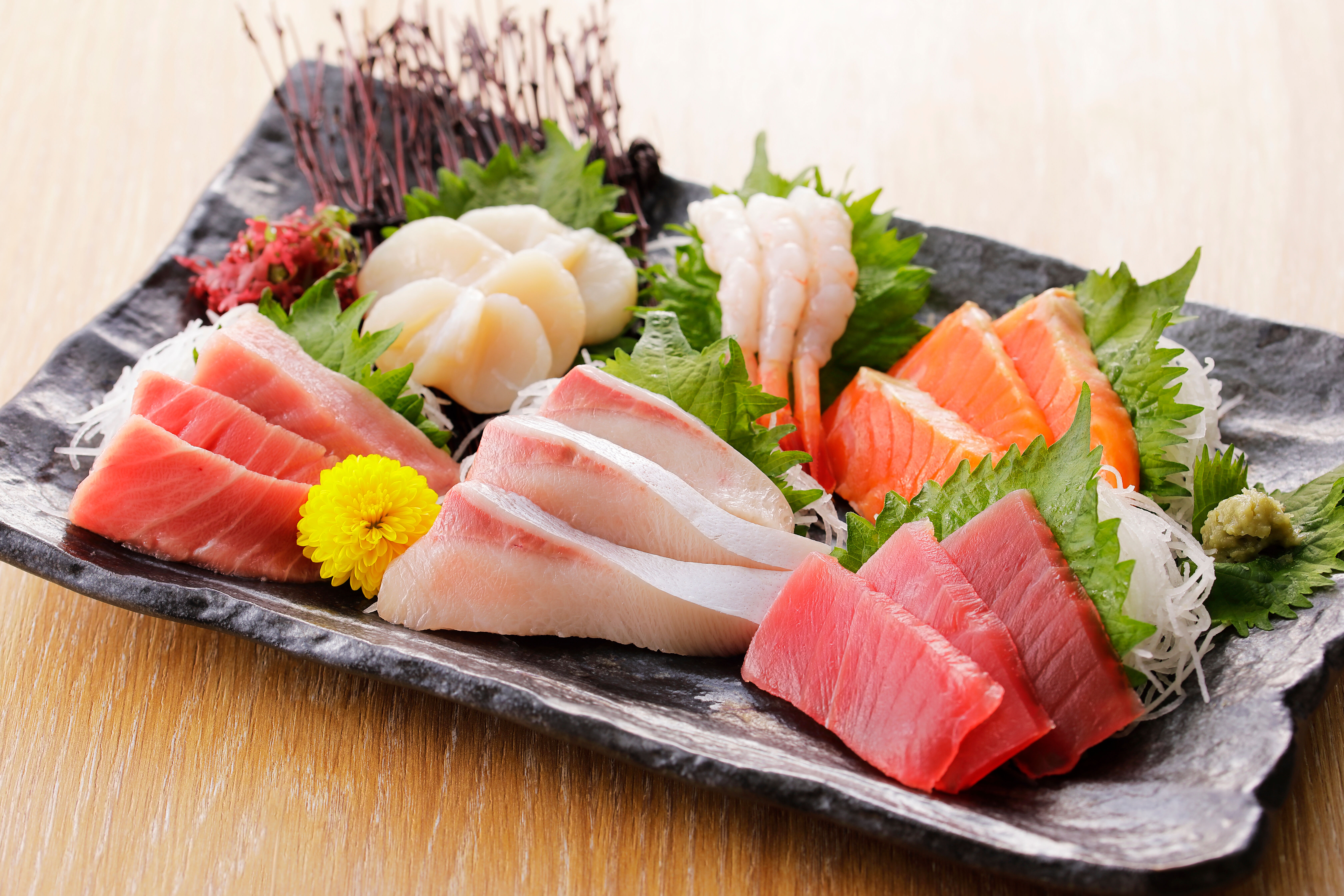 Sashimi platter