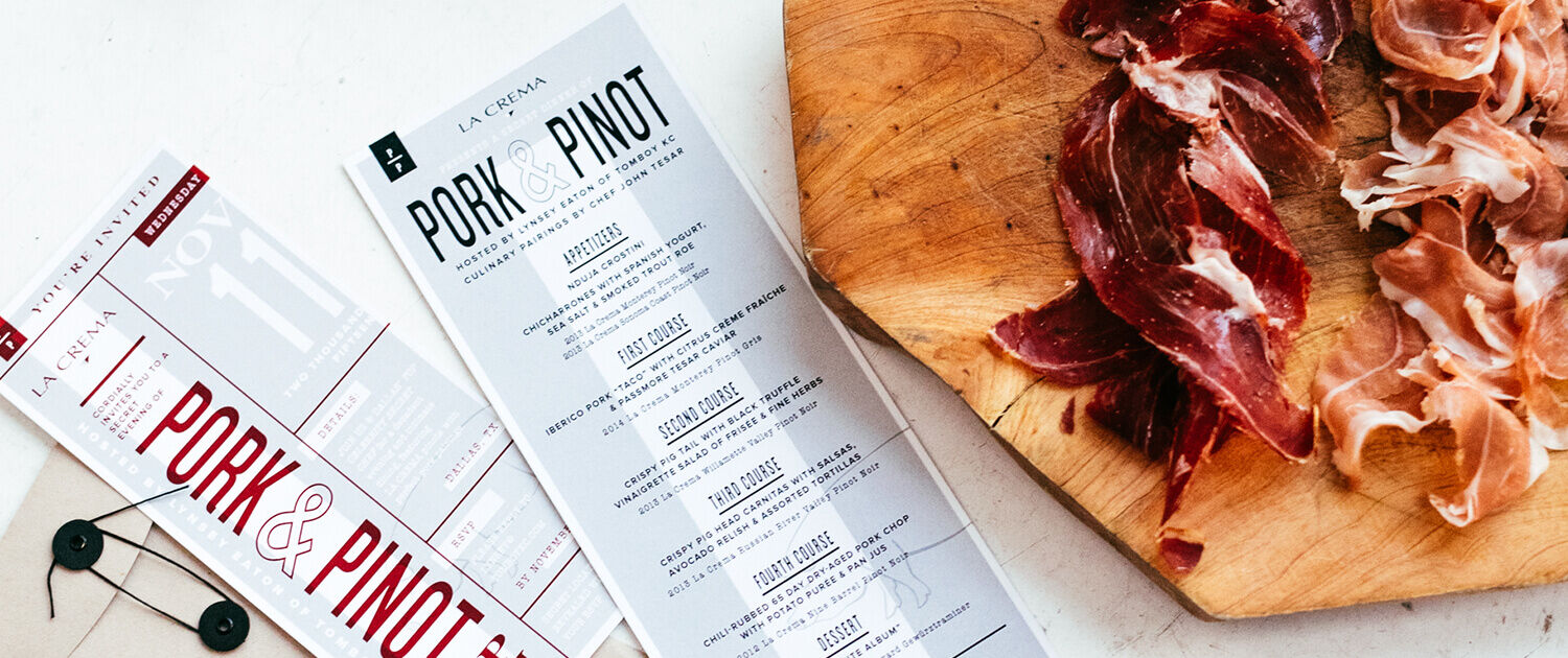 pork and pinot