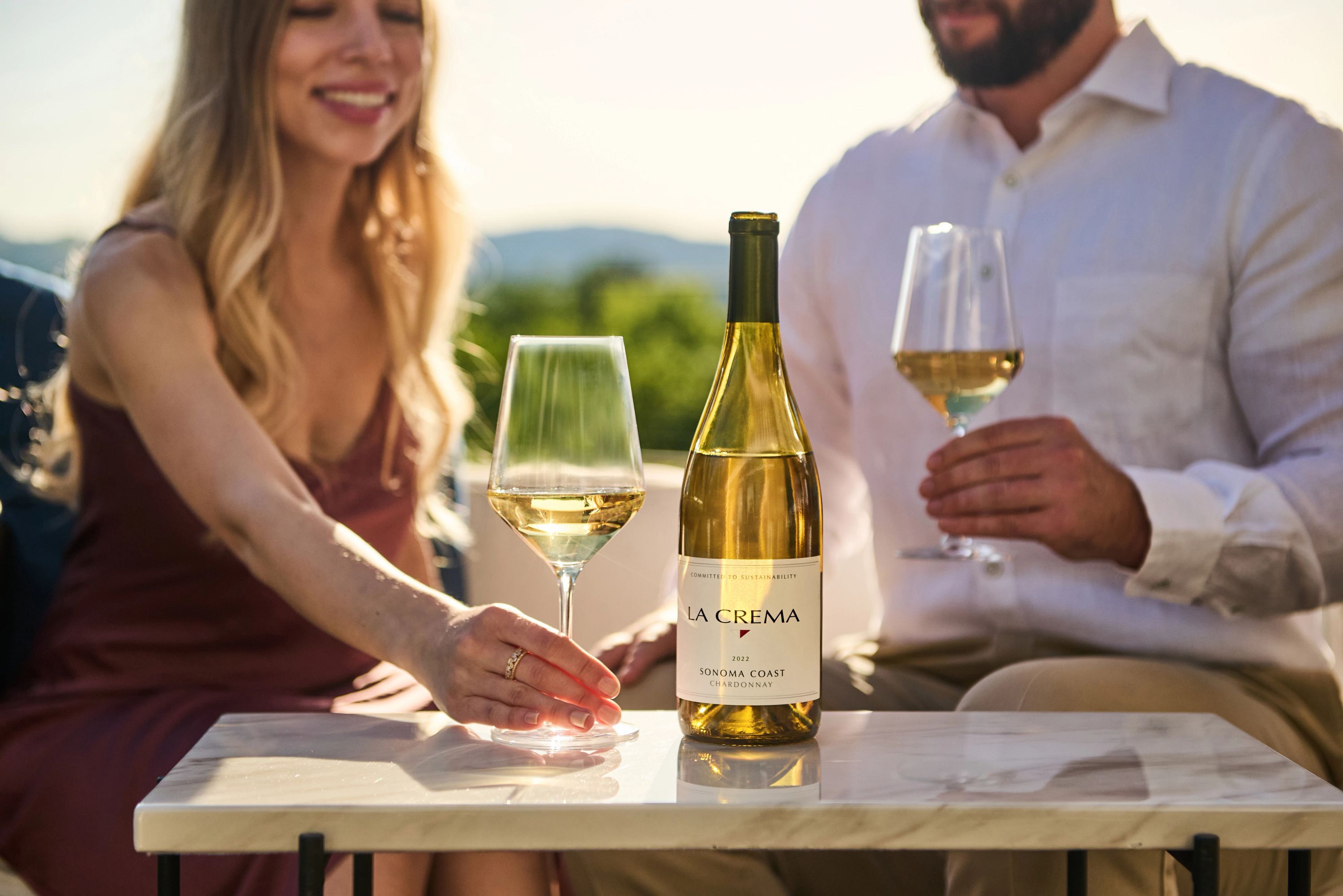 La Crema Chardonnay wine 