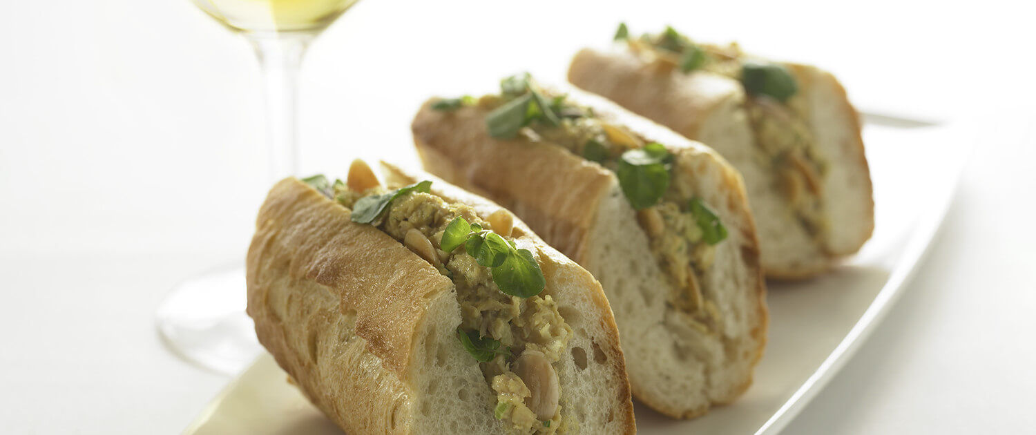 Chicken Curry & Sultana Raisin Sandwich