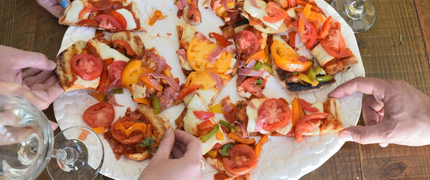 Homemade Grilled Pizza