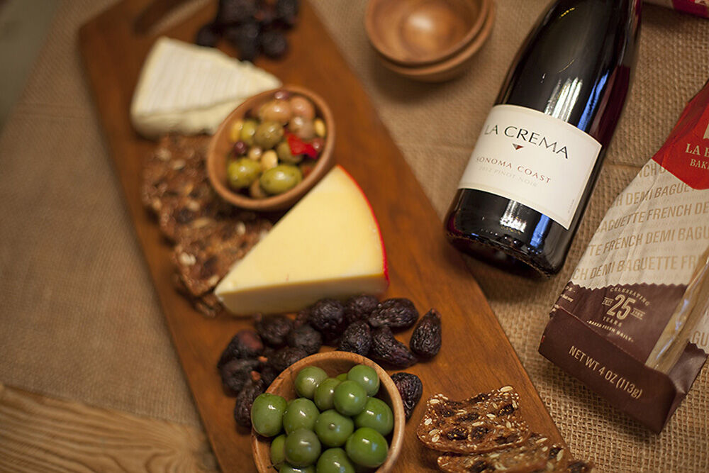 Charcuterie and wine