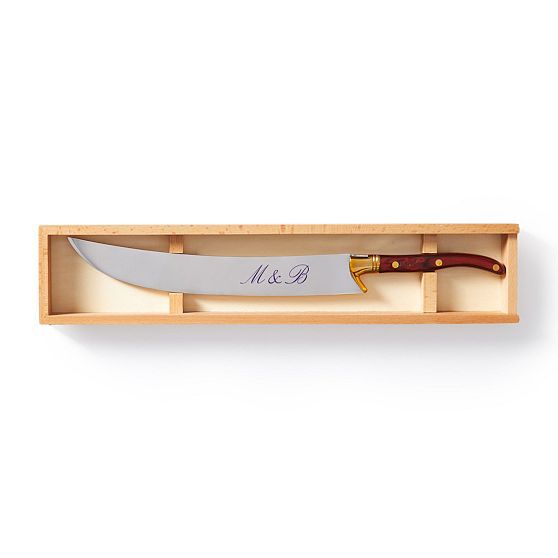 Personalized champagne saber