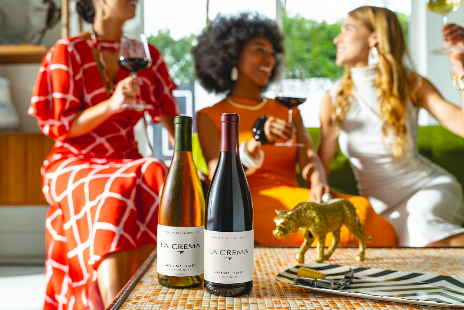 Celebrating with La Crema wine