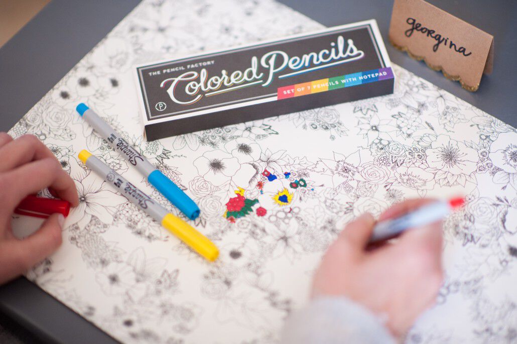 Coloring pencils