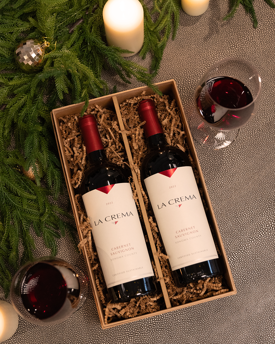 La Crema wine gift box