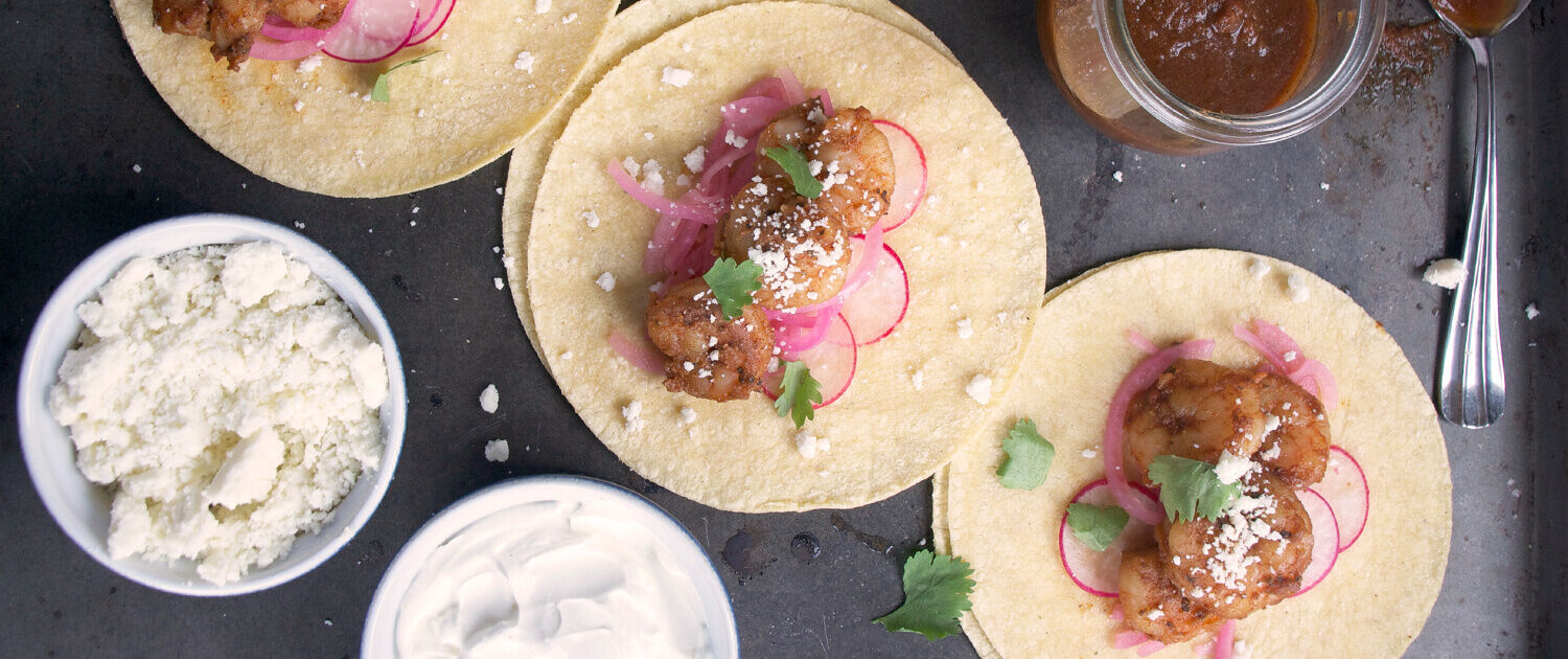 shrimp tacos