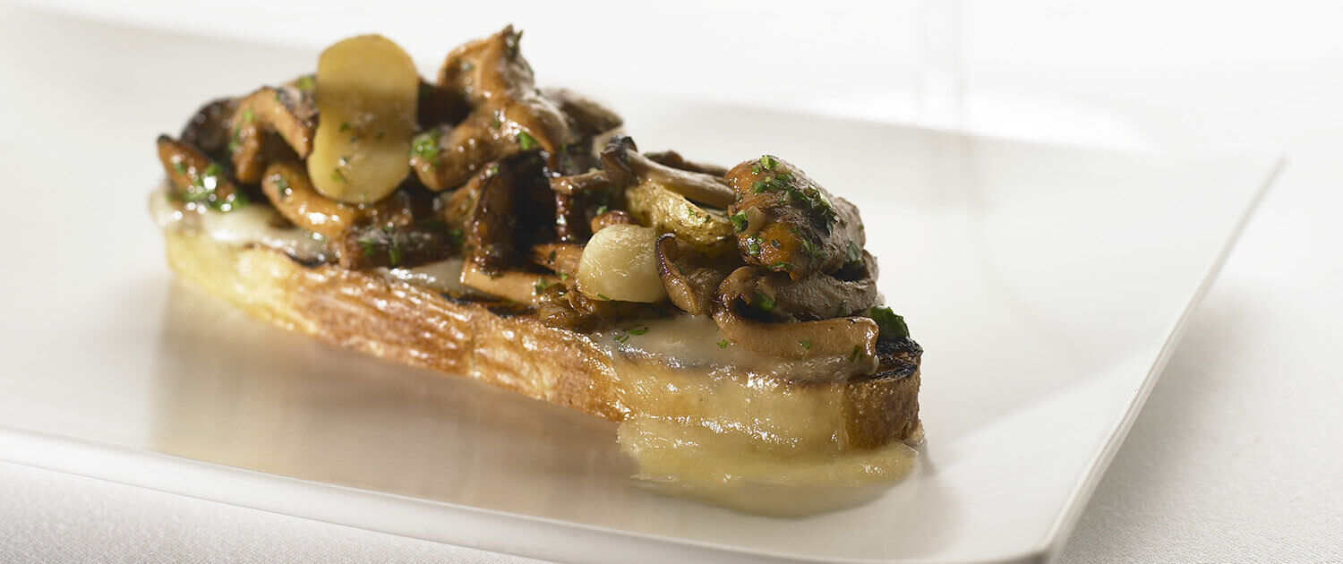 Mushroom Crostini