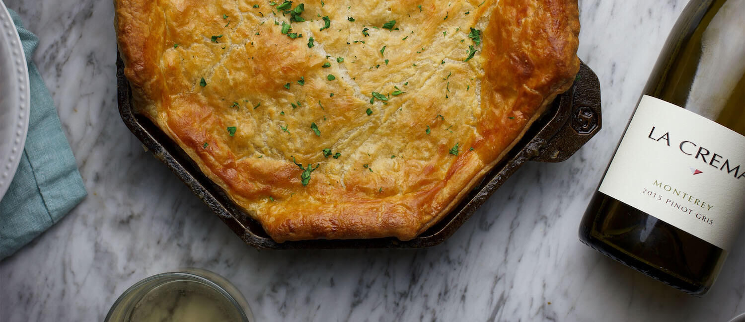 Skillet Chicken Pot Pie