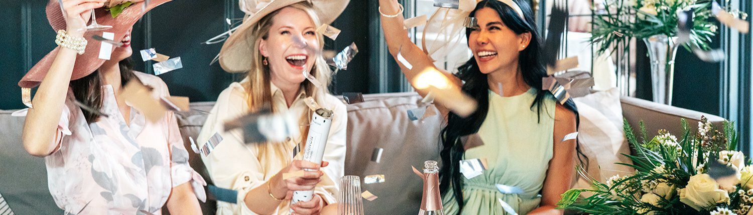 3 friends enjoying La Crema wine