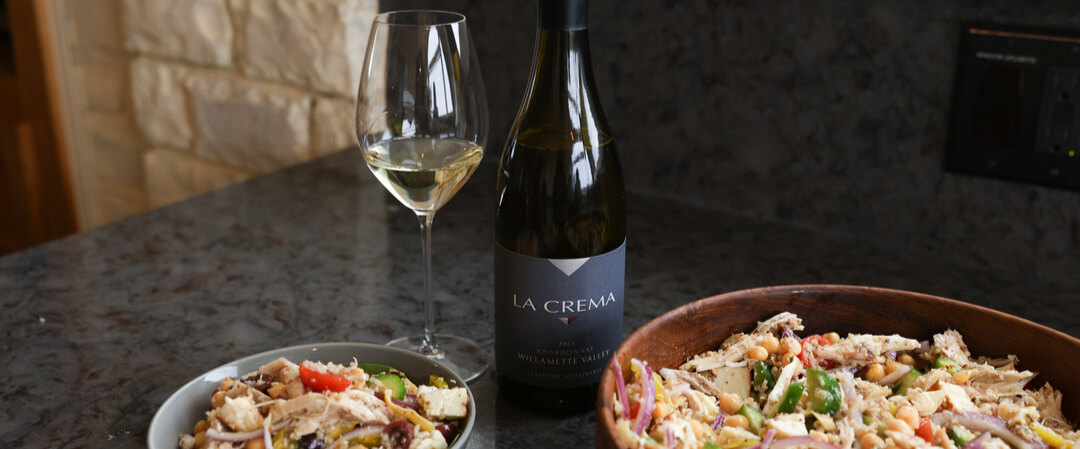 La Crema wine with chicken dishes