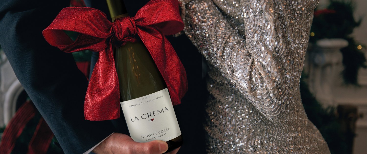La Crema wine present