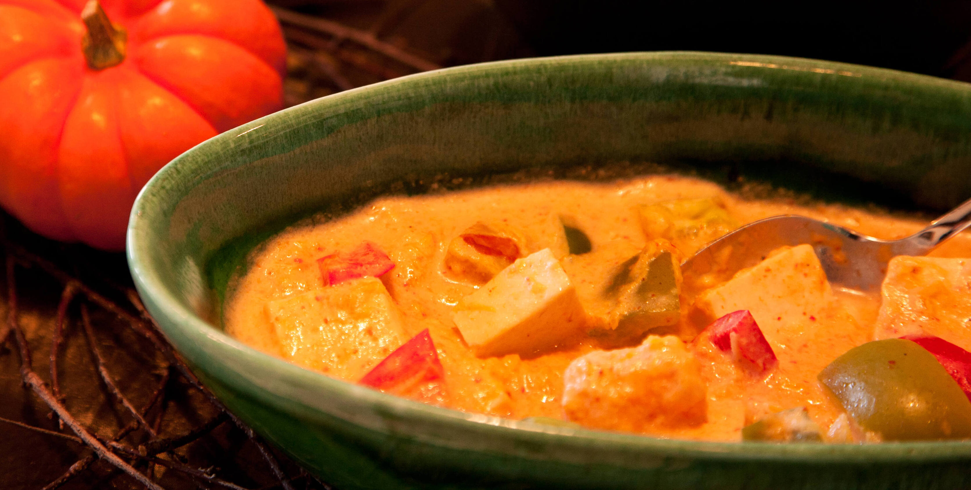 Thai pumpkin curry 