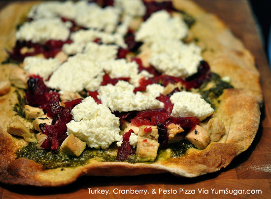 Turkey, Cranberry, & Pesto Pizza