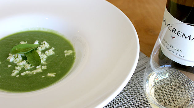 Top 14 Summer Recipes Roundup: Chilled Fennel and Sorrel Soup with Feta Cheese