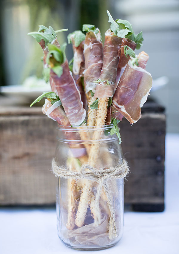 Prosciutto-Wrapped Breadsticks