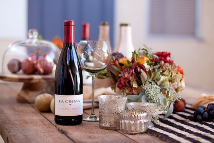Fall Table Décor with La Crema Pinot Noir
