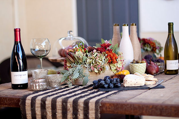 Autumn table setting