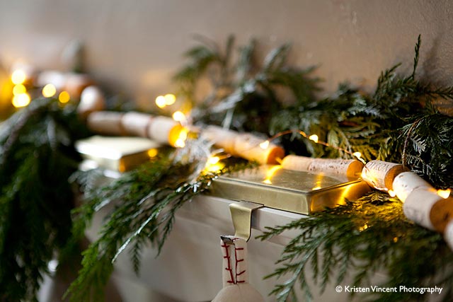 DIY cork garlands