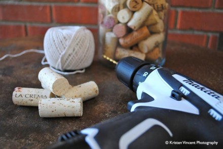 DIY Cork Garland