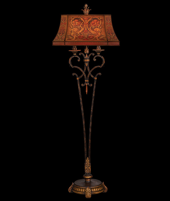Fine Art Lamps’ ‘Brighton Pavilion’ floor lamp.