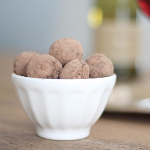 Pinot Noir Chocolate Truffles