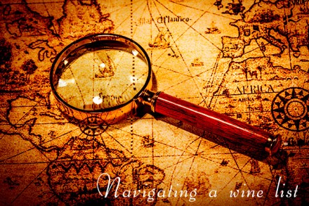 Navigating a wine list: Choose your own adventure
