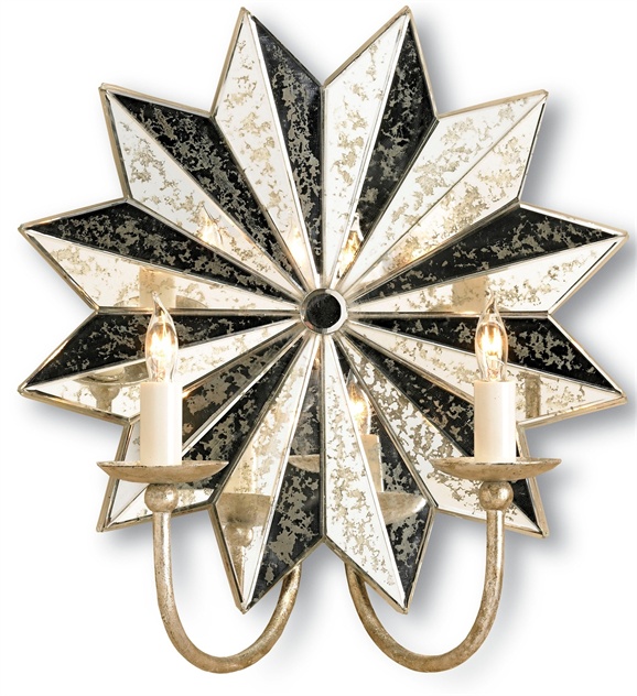 Currey Starburst Sconce