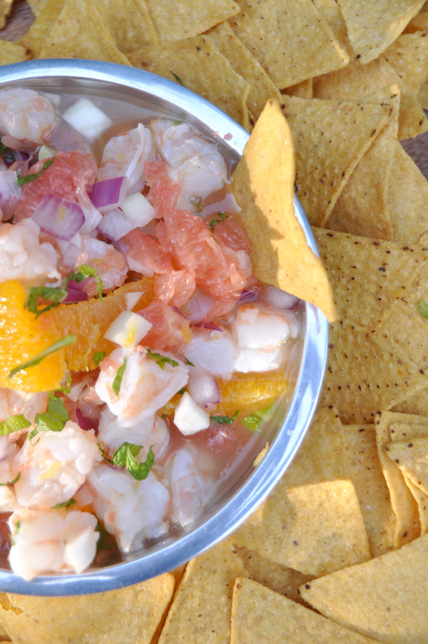 Shrimp Ceviche with Citrus & Fennel