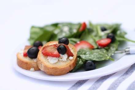 Red, White & Blue Bruschetta