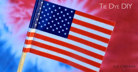The Perfect Swirl: 4th of July Tie Dye