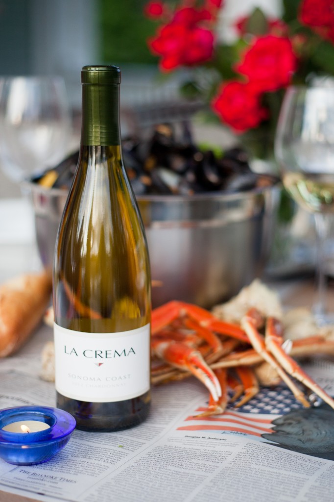 A seafood boil's perfect pairing: La Crema Sonoma Coast Chardonnay