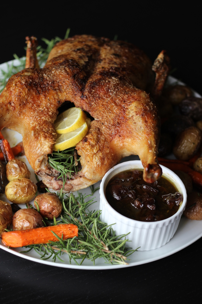 Succulent roast duck, our Anderson Valley Pinot and some deserving guests = a perfect evening. Get the recipe on our blog.