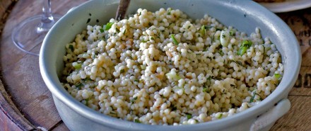 Spicy Lemon and Mint Cous Cous