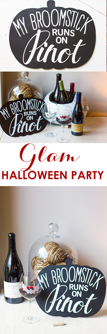 Create a glamorous halloween party with these easy DIY ideas!