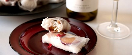 Fall Harvest Spring Roll Appetizer