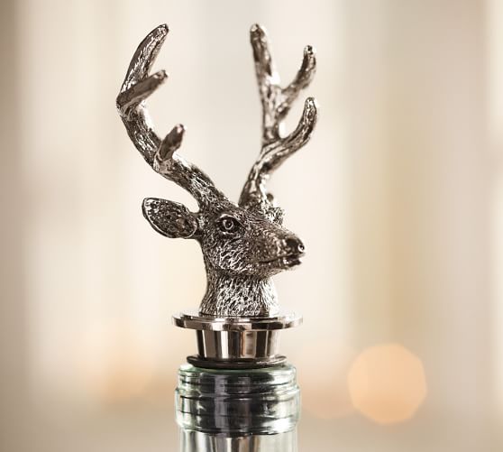 Hostess gift inspiration: Stag Bottle Stopper