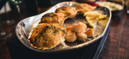 Feast of the Seven Fishes: Parmesan Baked Scallops