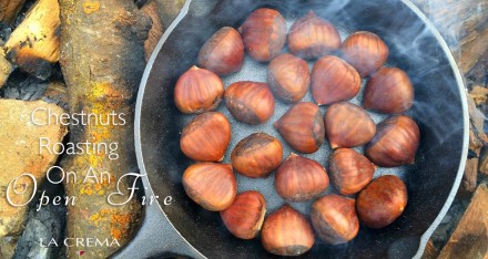 Chestnuts Roasted on an Open Fire
