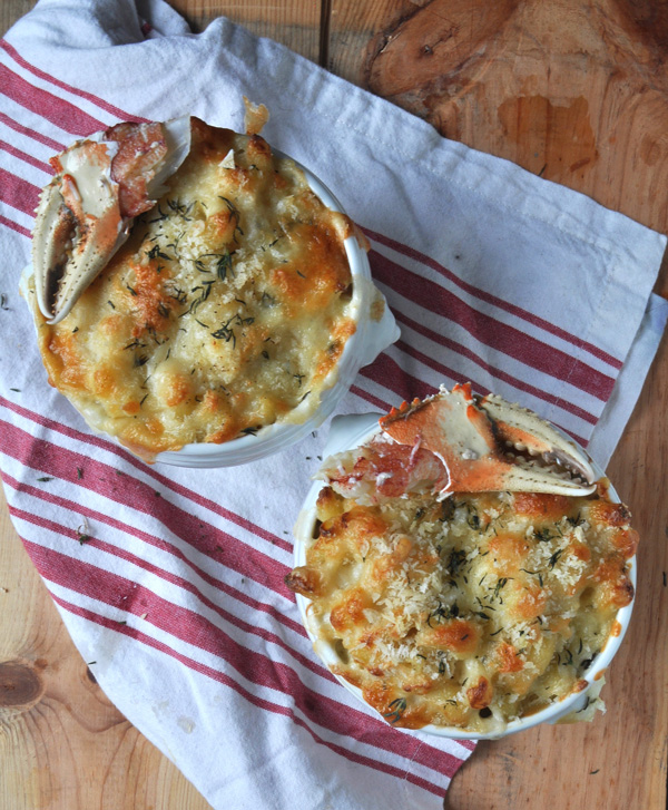 Dungeness Crab Mac N Cheese may be the perfect elevated comfort food. 