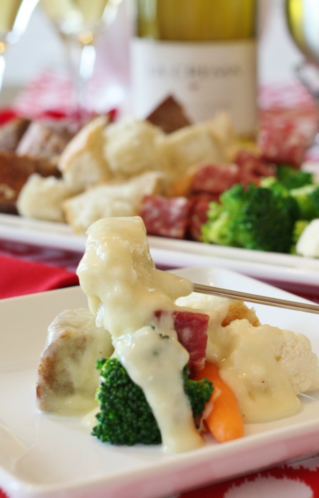 Cheese Fondue Plate