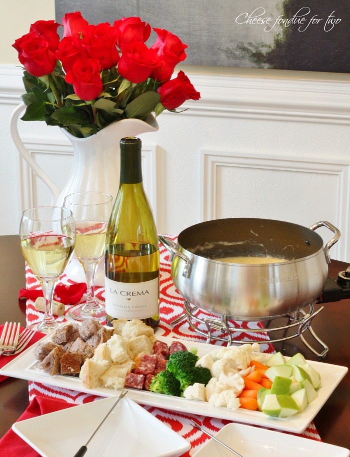 Cheese Fondue for Two 