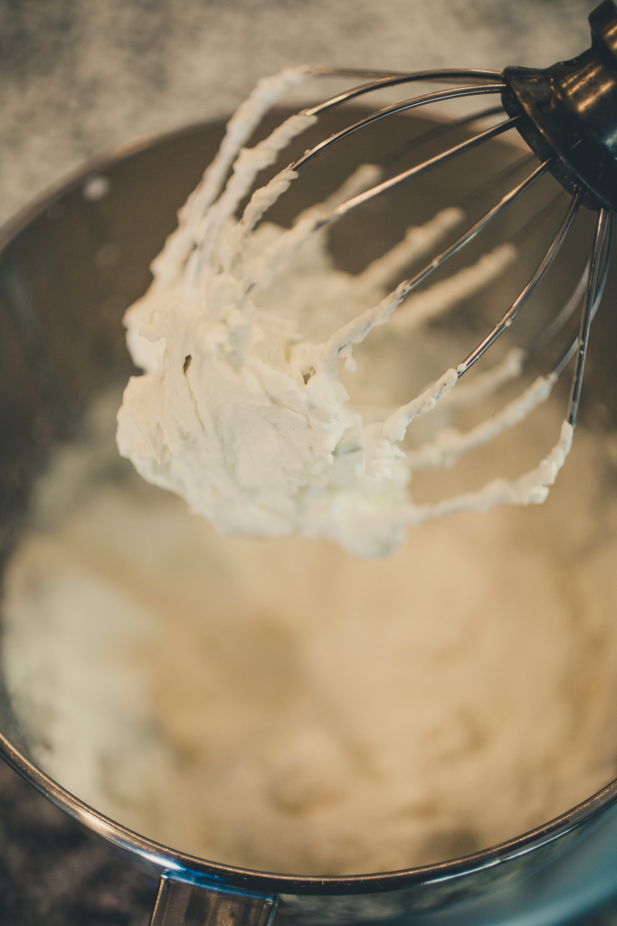 Homemade whipped cream