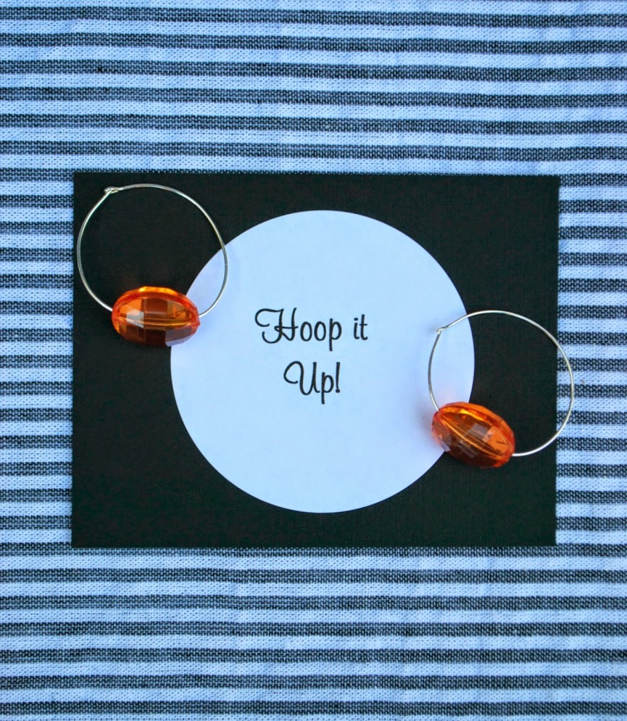 Hoop it up with this fun earring DIY