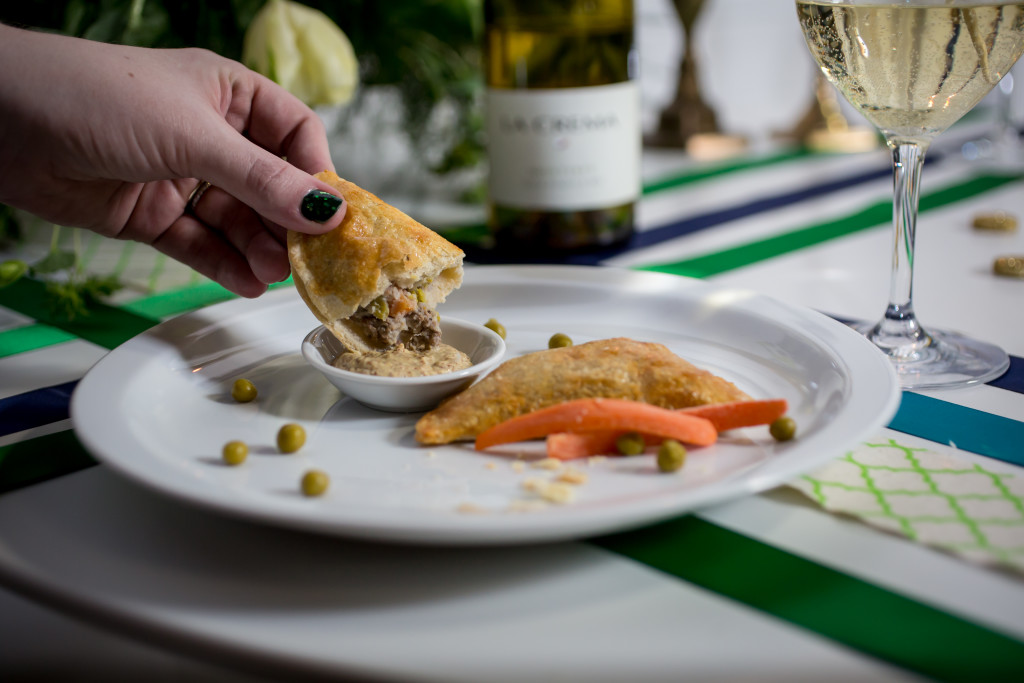 These hand-held Shepherd's Pie Empanadas are perfect for a St. Patrick's Day cocktail party